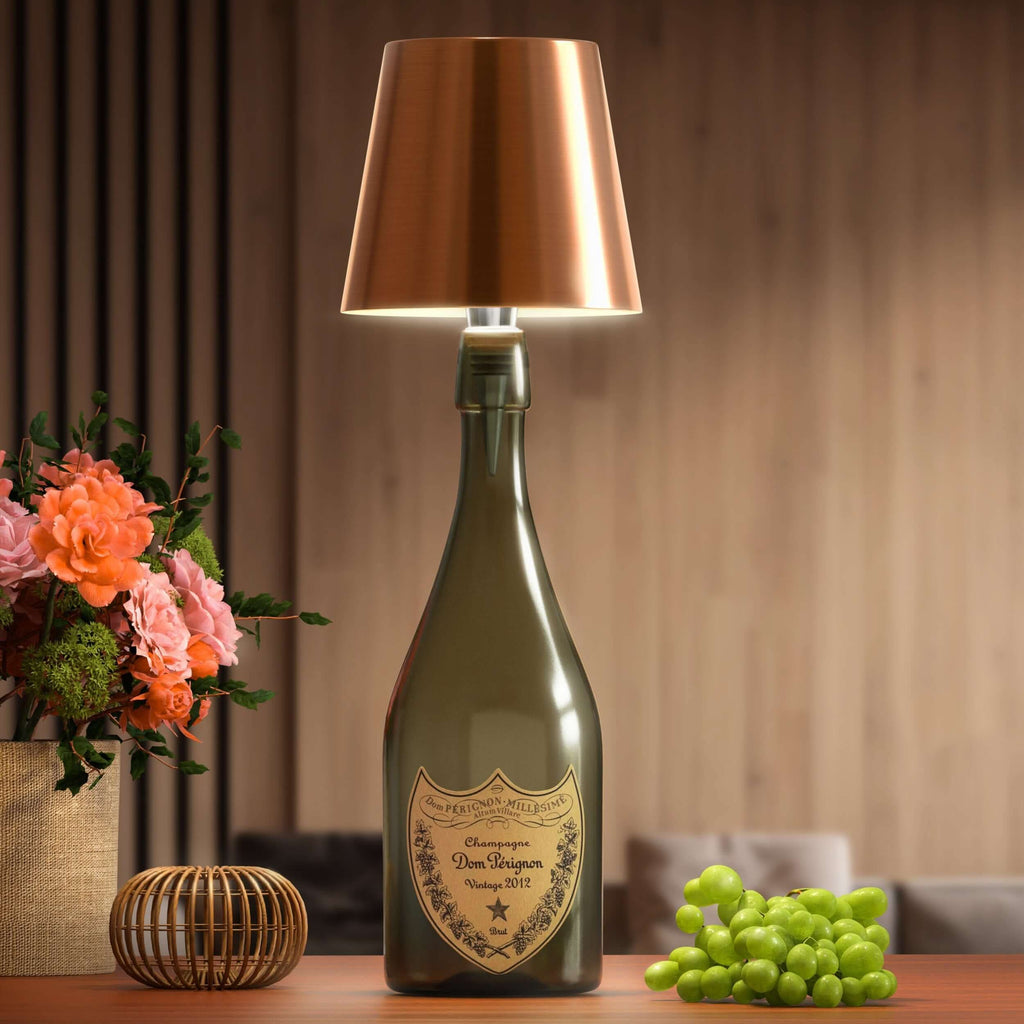 Trådløs flaskelampe – elegant og original belysning 