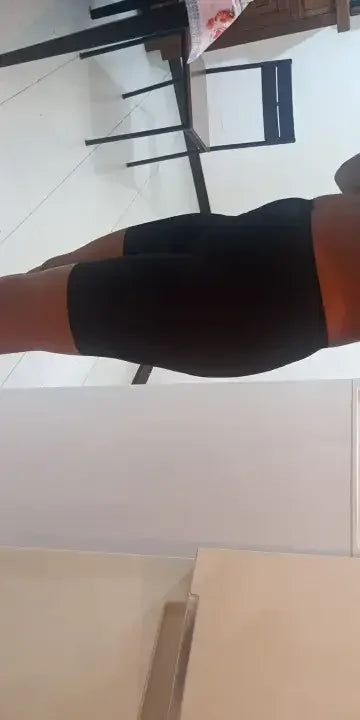 Shorts De Gainage Du Ventre Sans Coutures — photo d'un client 6