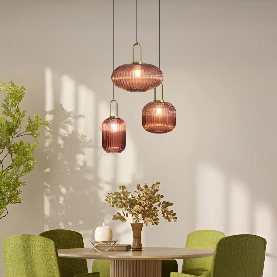 Chic Vintage Glass Pendant Light — photo 15